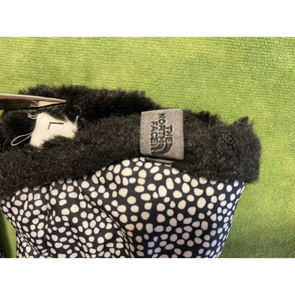 The North Face Girls Youth Faux Fur Lined Mittens Size L